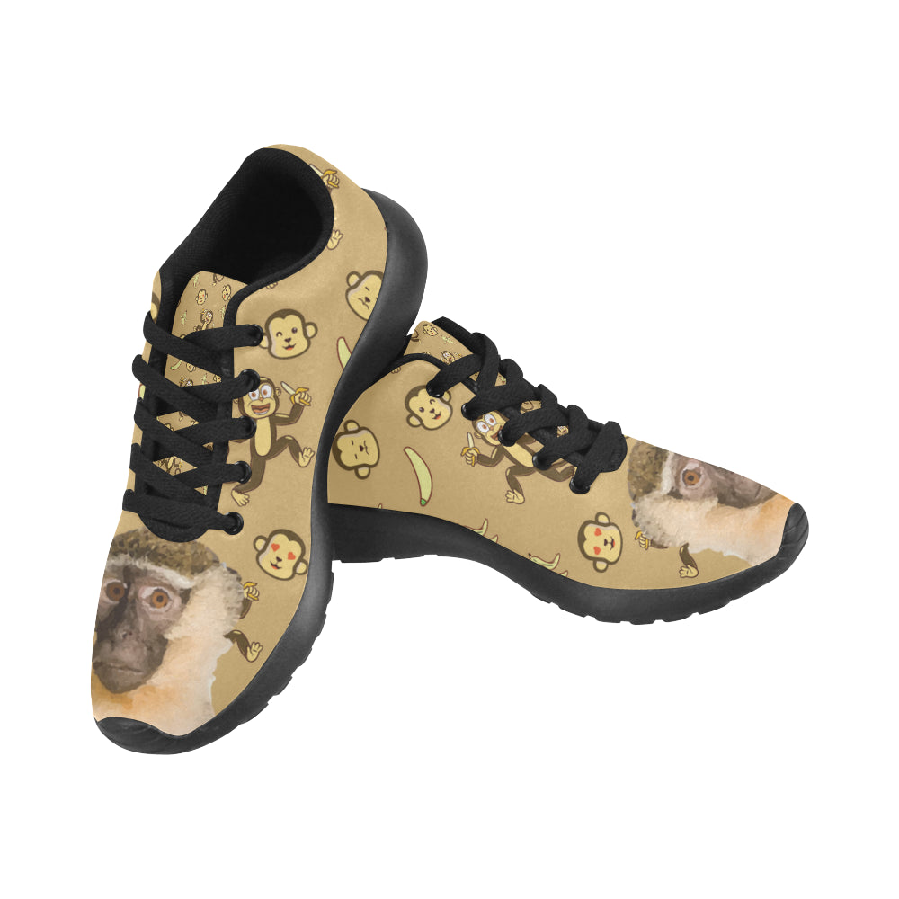 Monkey Black Sneakers for Men