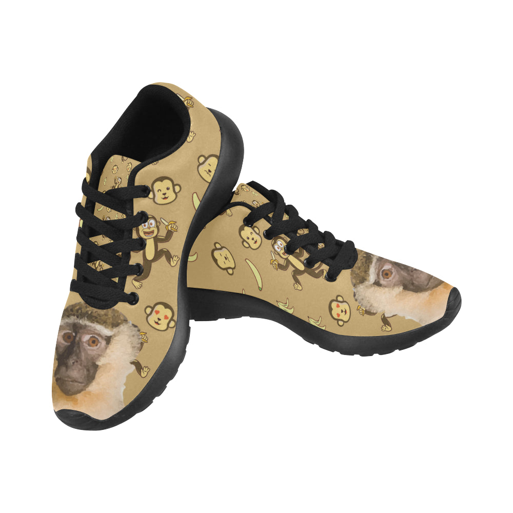 Monkey Black Sneakers for Women