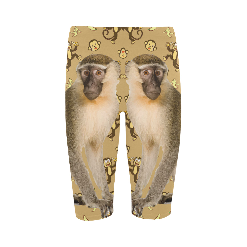 Monkey Hestia Cropped Leggings (Model L03)