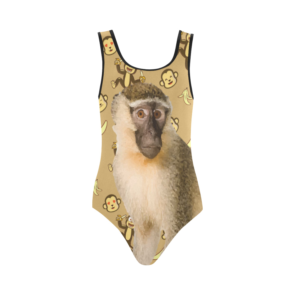 Monkey Vest One Piece Swimsuit