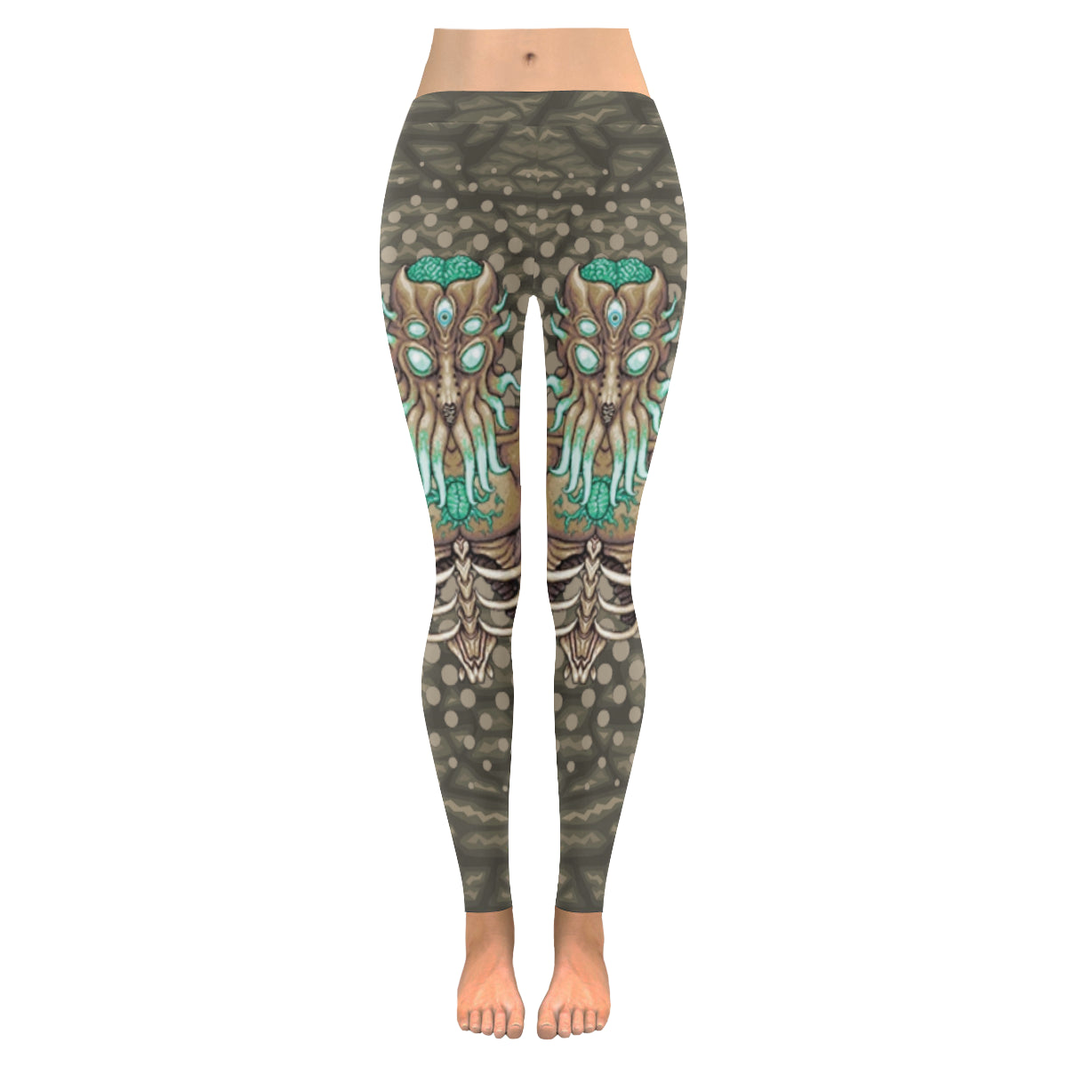 Moon Lord Low Rise Leggings (Invisible Stitch) (Model L05)