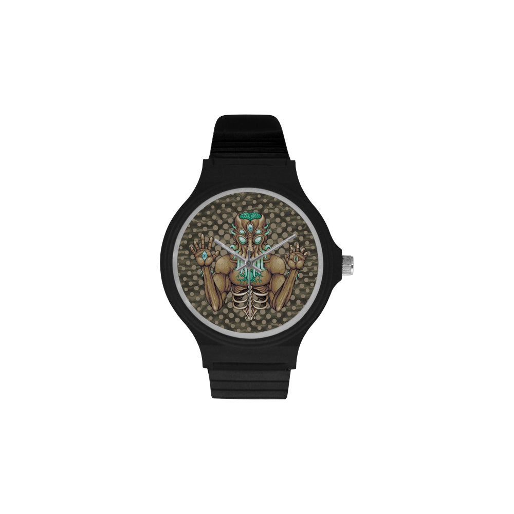 Moon Lord Unisex Round Plastic Watch